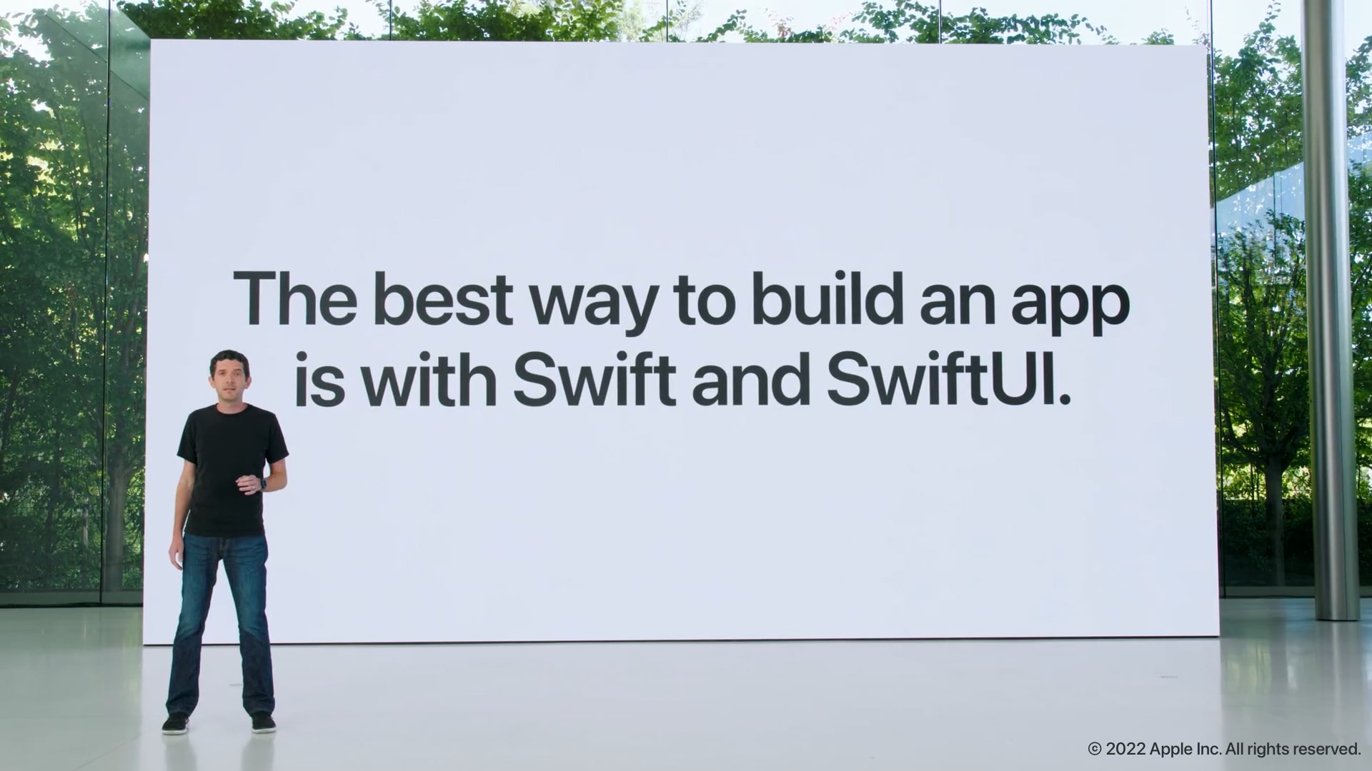 The best way to build an app is with Swift and SwiftUI